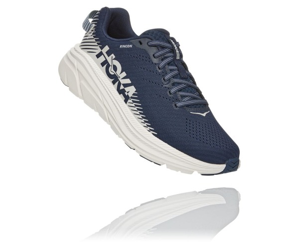 Hoka One One Rincon 2 Mens UK - Blue Road Running Shoes - BZHCJ3409